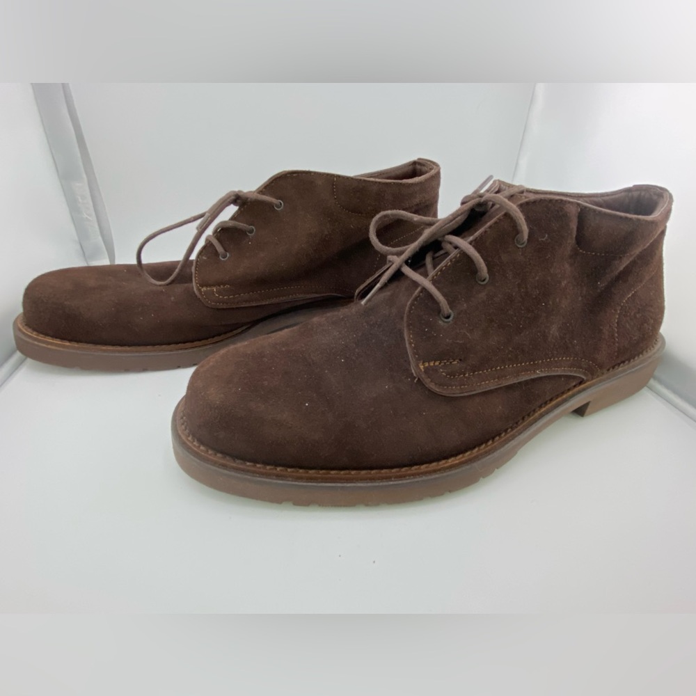 Men’s Vintage - Brown Suede Shoes by Cable & Co:Made in Italy